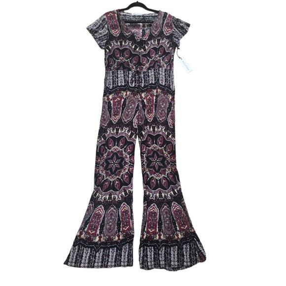Novella Royale Boho The Fly Jumpsuit in Dark Dial size Small - Picture 3 of 10
